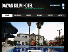 Tablet Screenshot of kilimhotel.com